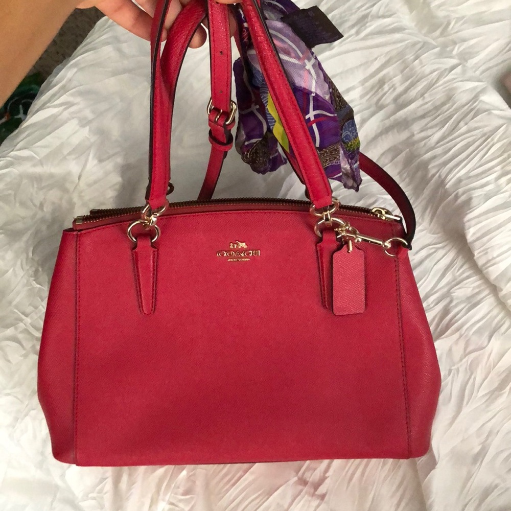 Coach magenta bag